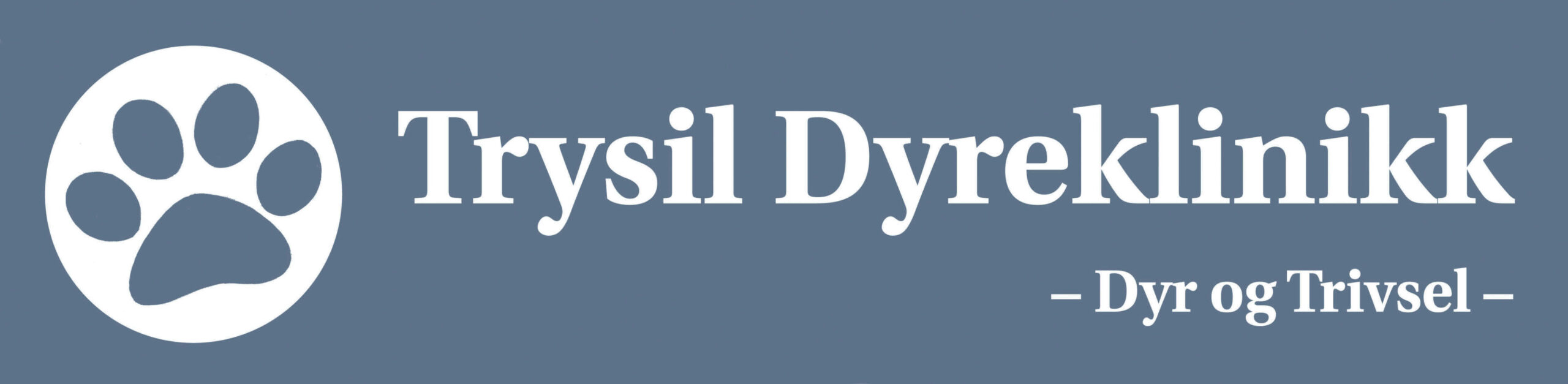 Logoen til Trysil dyreniklinikk i Trysil